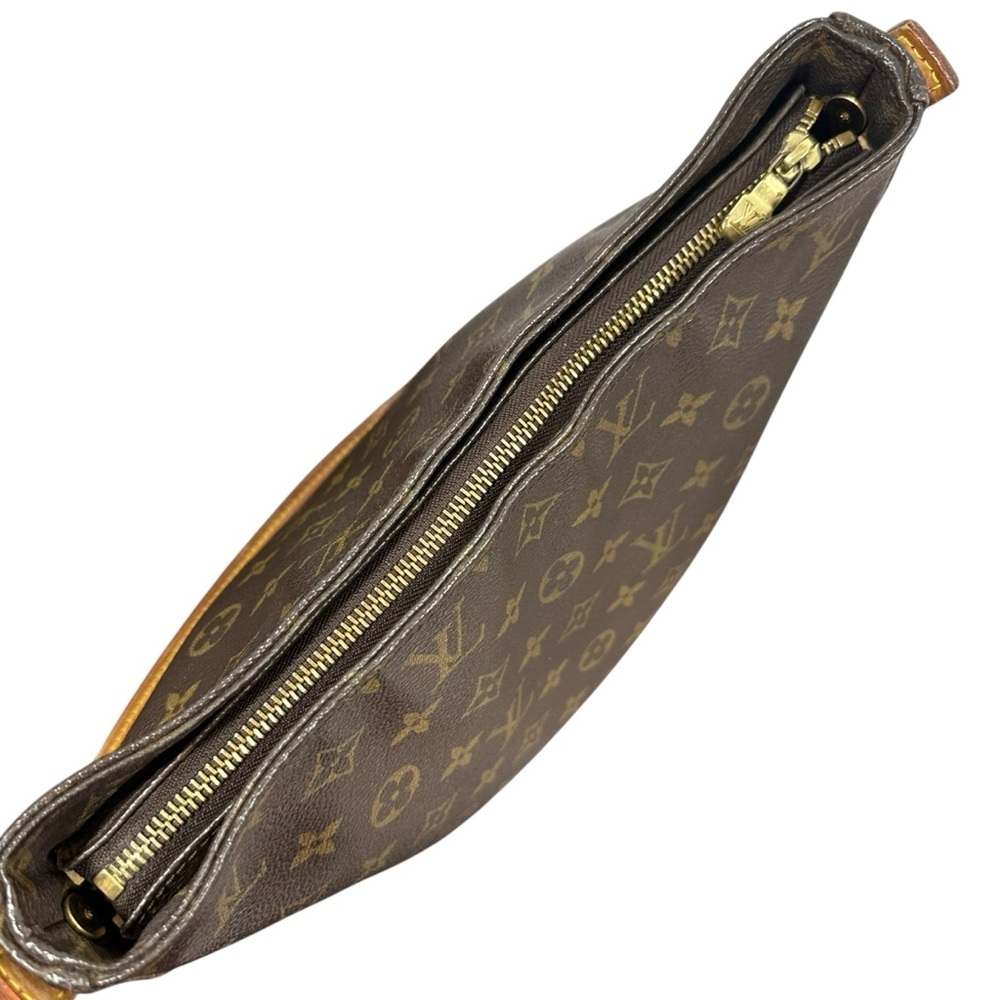 Louis Vuitton Monogram & Vachetta Leather GM Looping Shoulder Bag - Picture 8 of 16